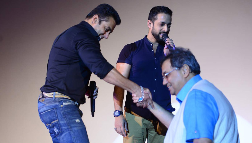 Salman Khan, Athiya Shetty, Sooraj Pancholi launch the trailer of Hero