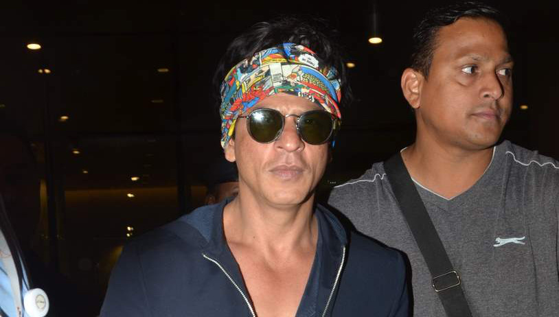 AbRam with father Shah Rukh and big bro Aryan Khan