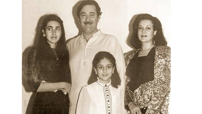 Childhood pictures of Kareena Kapoor