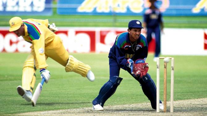 1992 World Cup: In a round-robin match, India and Australia played to a thrilling tie.