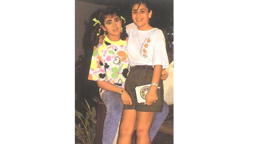 Childhood pictures of Kareena Kapoor