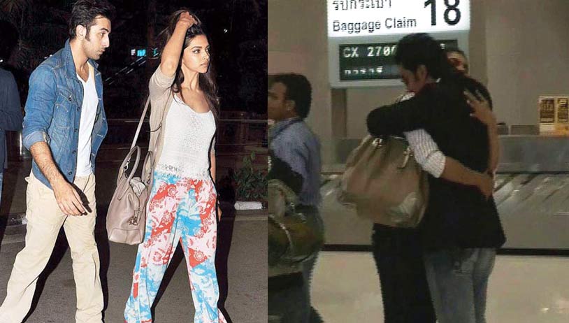 Airport kiss and tell