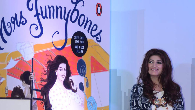Twinkle Khanna unveils her book Mrs. Funnybones with Akshay, Dimple & Aamir