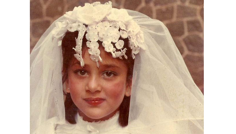 Childhood pictures of Kareena Kapoor