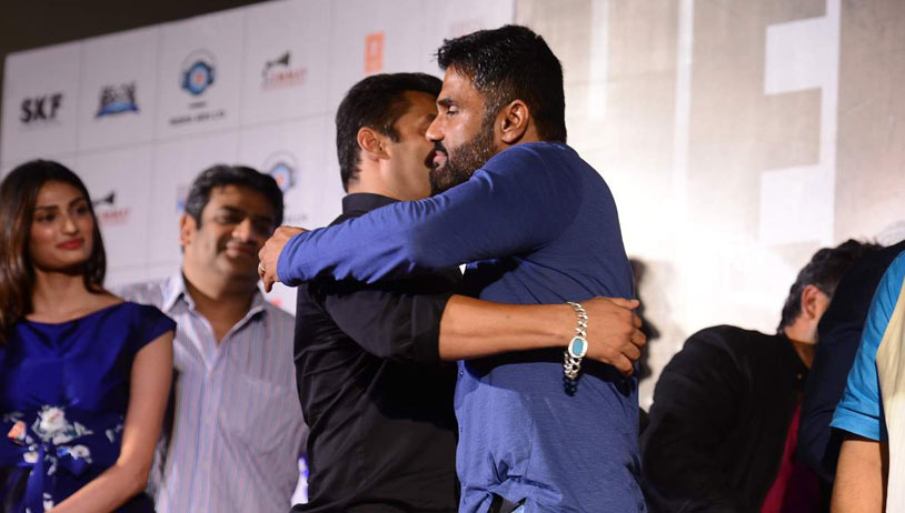 Salman Khan, Athiya Shetty, Sooraj Pancholi launch the trailer of Hero