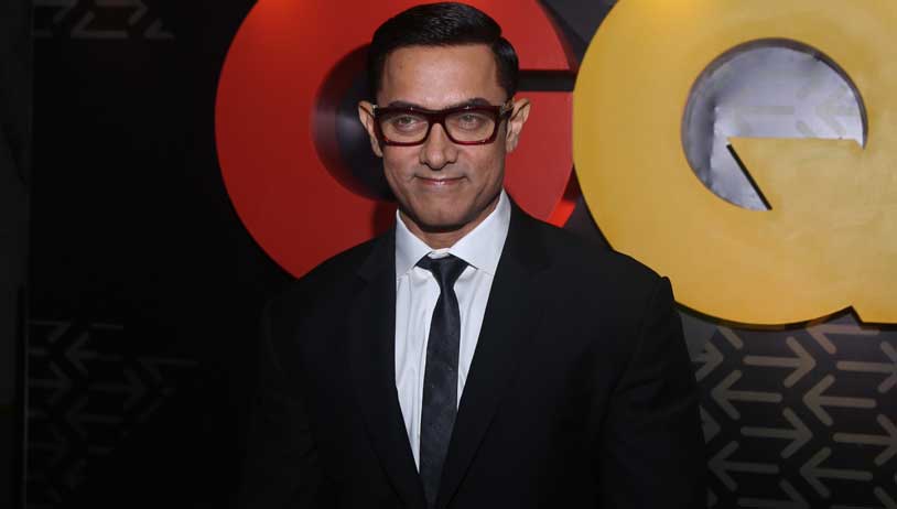 Snapped: Aamir Khan at GQ Indias Power List bash