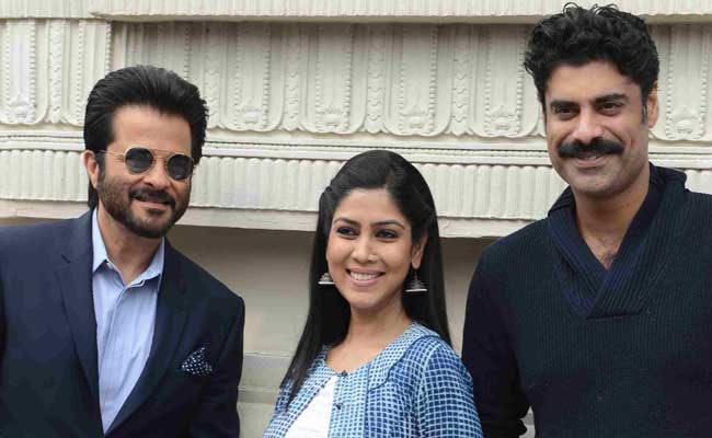 Anil Kapoor and Sakshi Tanwar
