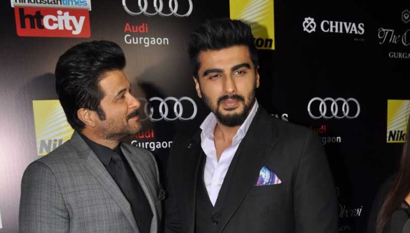 Anil Kapoor and Arjun Kapoor