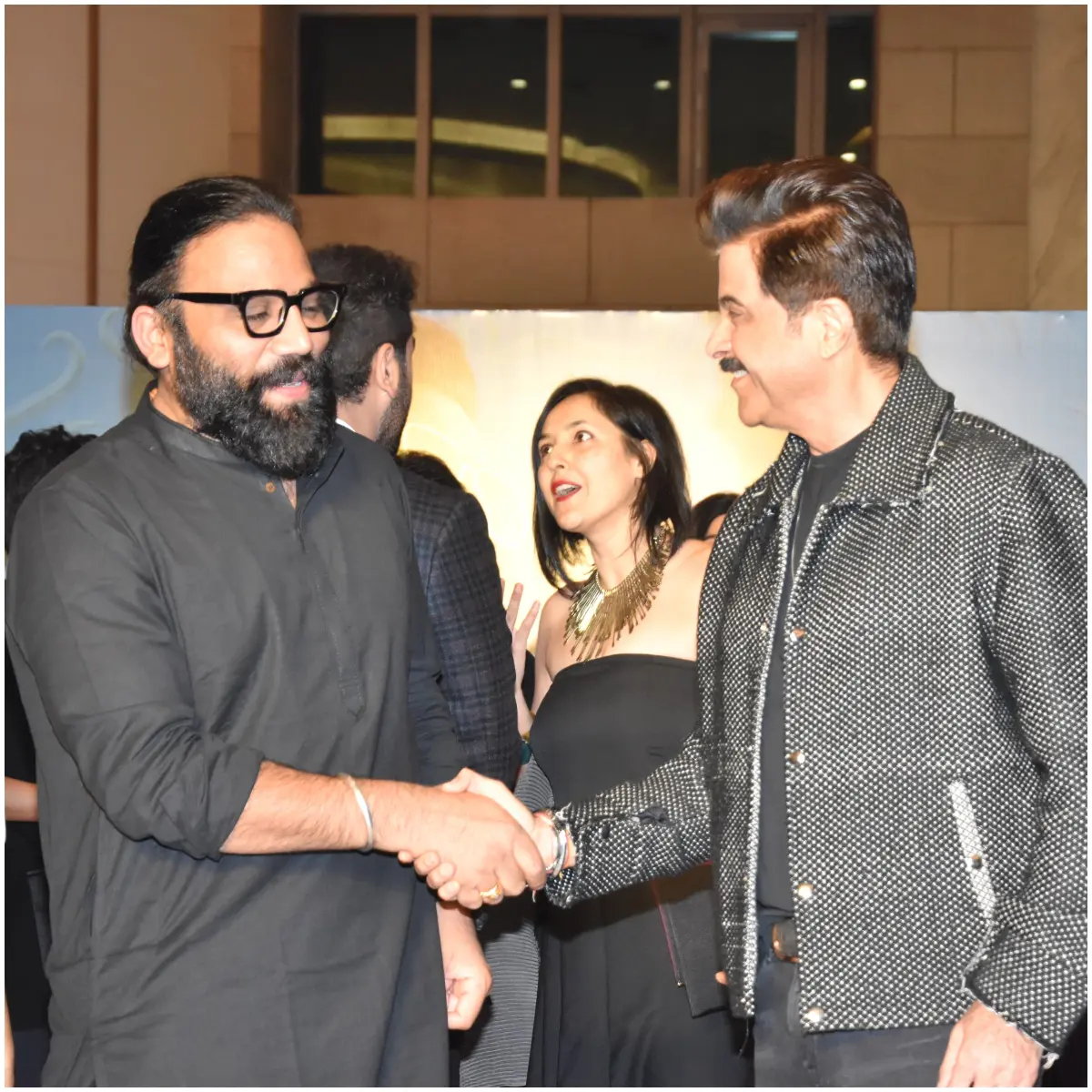 Animal director Sandeep Reddy Vanga with Anil Kapoor