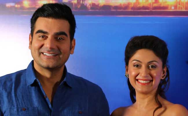 Arbaaz Khan and Manjiri Phadnis