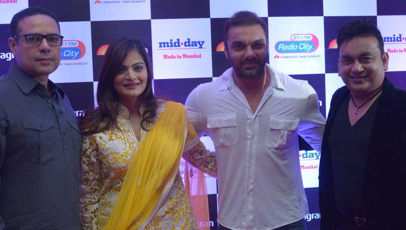 Atul Agnihotri, Alvira Khan, Sohail Khan and Shailesh Gupta