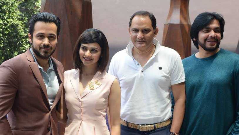 Team Azhar meet the press in Delhi