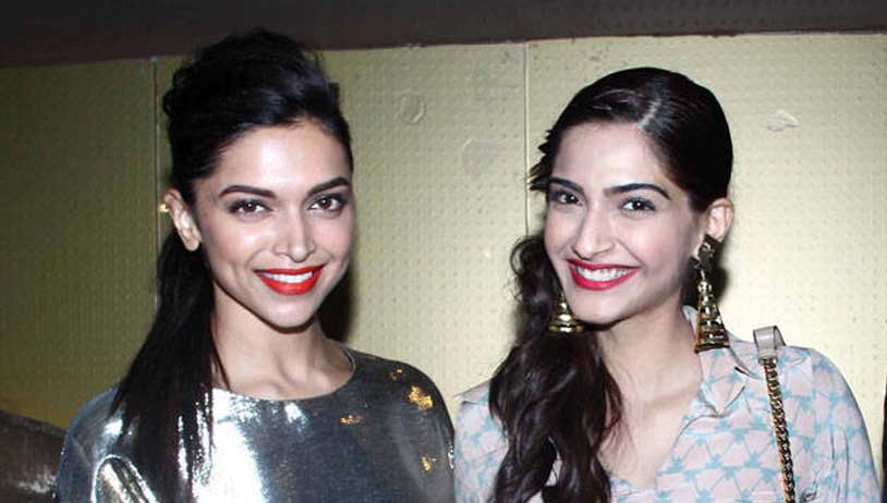 Deepika Padukone and Sonam Kapoor