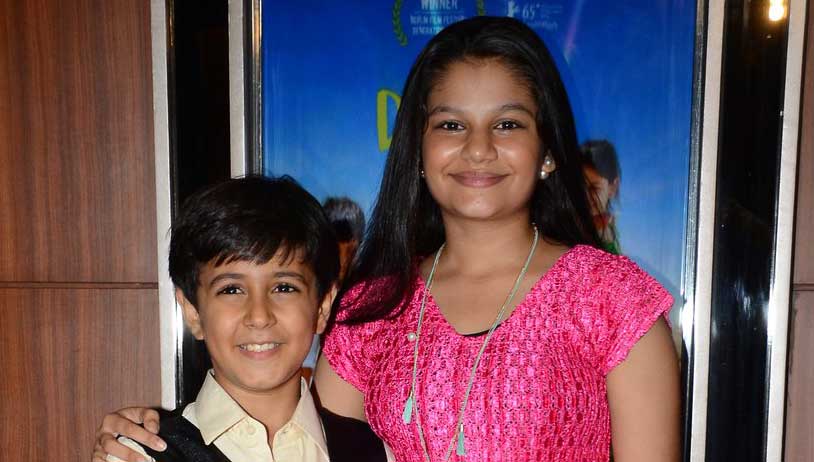 Snapped: Vivek, Dia, Bhumi at Dhanak Screening