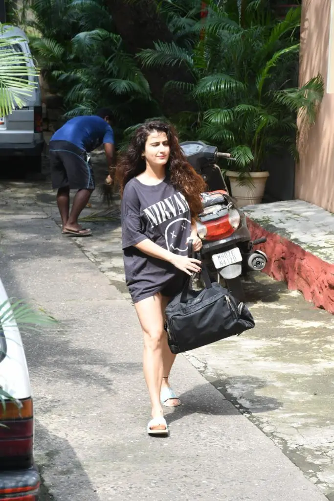 Fatima Sana Shaikh was spotted in the city