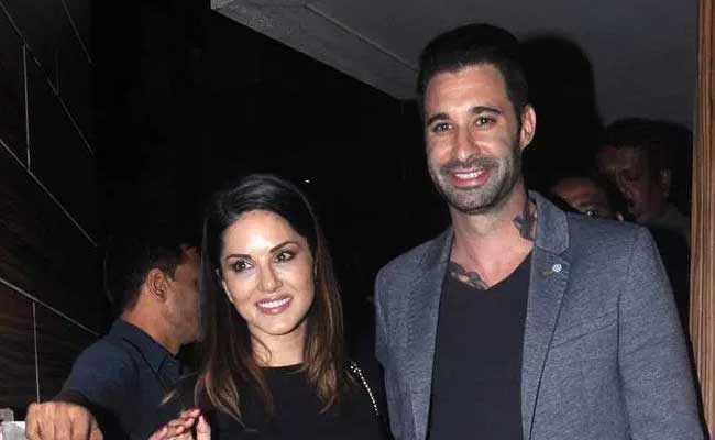 Sunny Leone and Daniel Weber