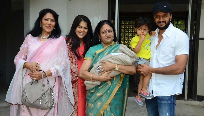 Riteish Deshmukh and Genelia welcome their second son