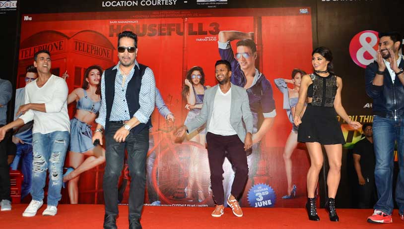 The Housefull 3 Team at the Tang Uthake Song Launch