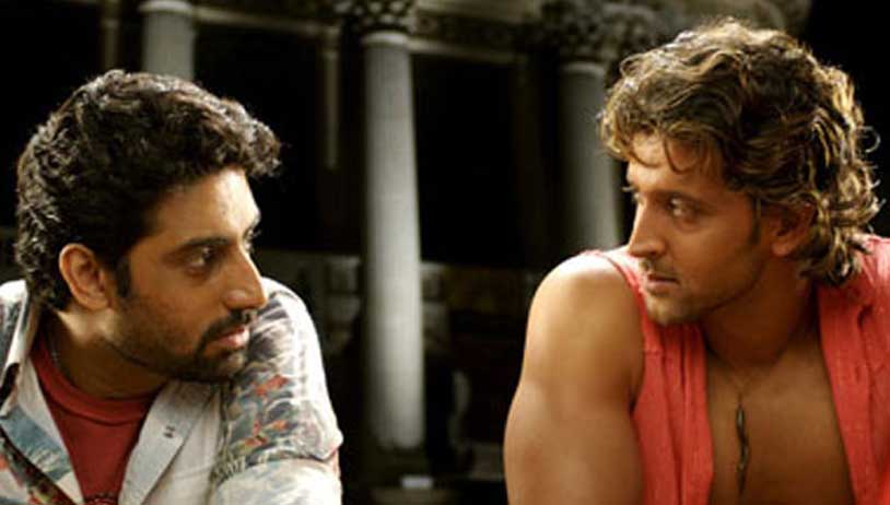 Hrithik Roshan and Abhishek Bachchan
