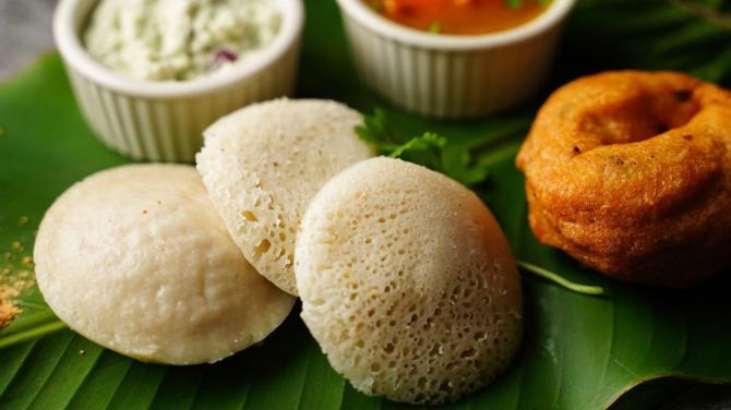 Idli and Vada