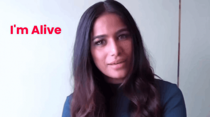 Poonam Pandey says `I`m here alive`