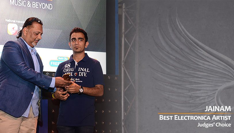 Best Electronica Artist - Jainam