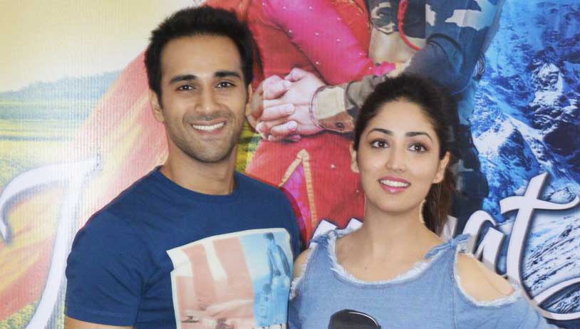 Snapped: Yami Gautam and Pulkit Samrat promote Junooniyat in Delhi
