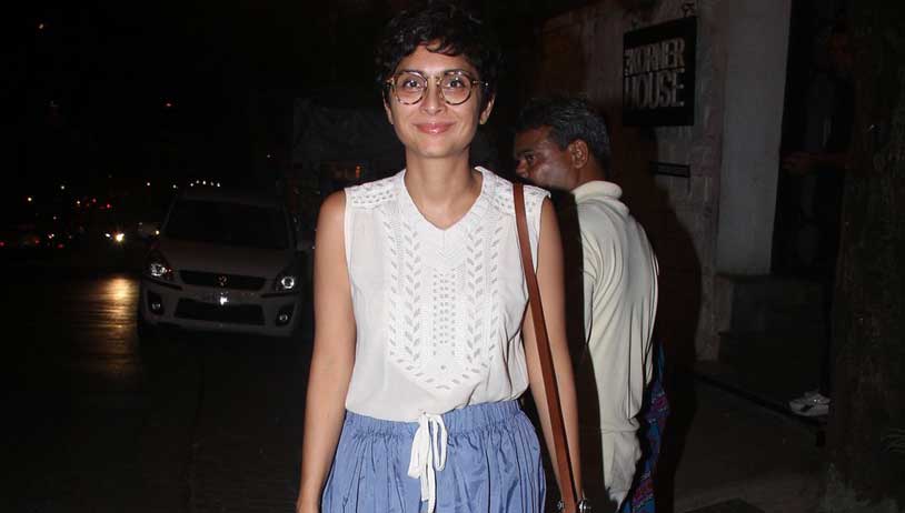 Kiran Rao spotted at Bandra