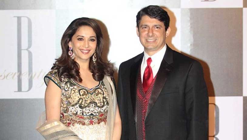 Madhuri Dixit and Sriram Nene