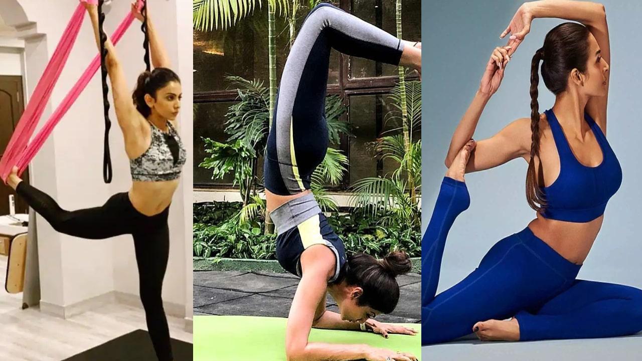 International Yoga Day: From Shilpa Shetty To Malaika Arora, Get Some Yoga Inspiration From These Bollywood D
