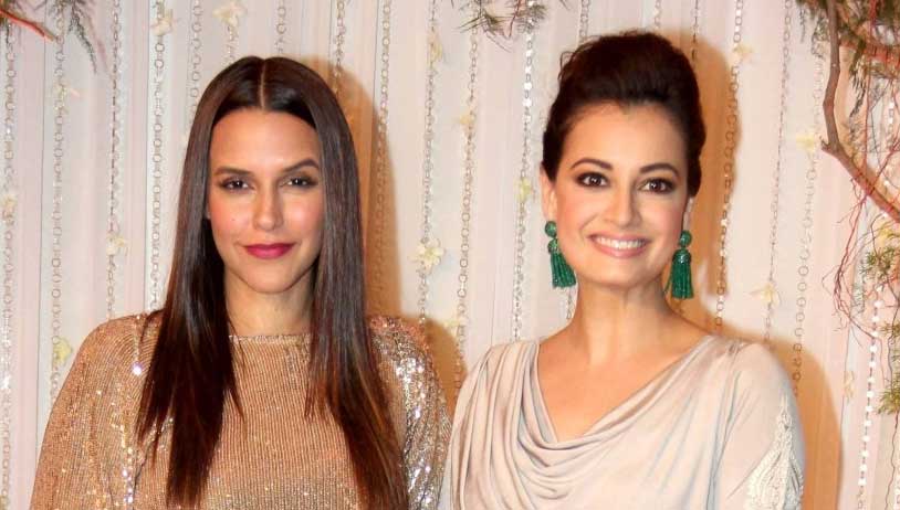 Neha Dhupia and Dia Mirza