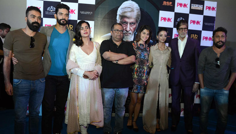 Pink: Cast and crew snapped at success meet