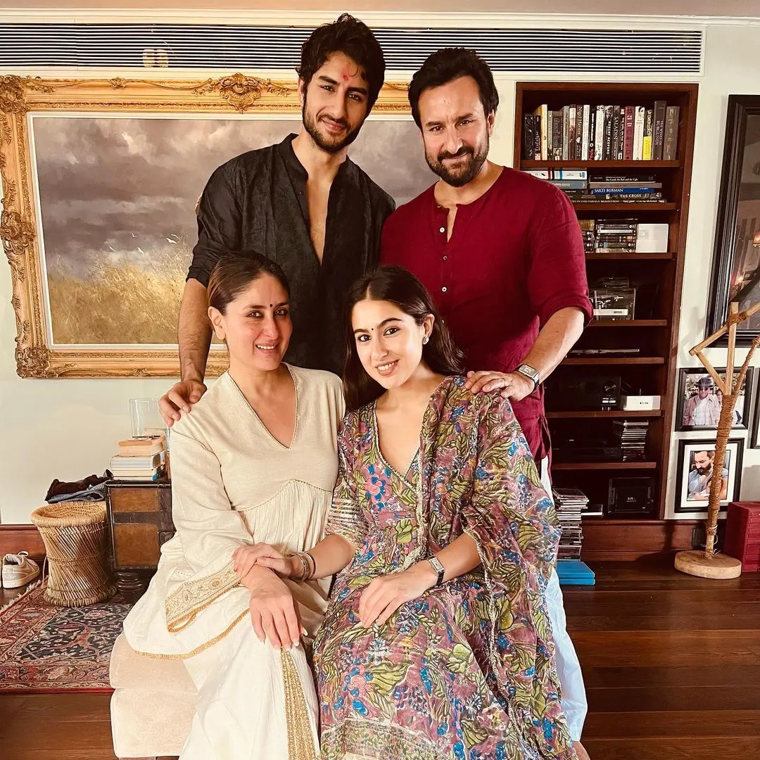 The Pataudi-Khan-Kapoor family is known for their knack for creating magical moments during various other festivities and occasions as well. Whether it`s Diwali, Christmas, or birthdays, their gatherings are a delightful fusion of tradition and modernity.