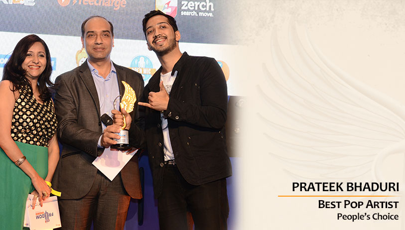 Best Pop Artist - Prateek Bhaduri