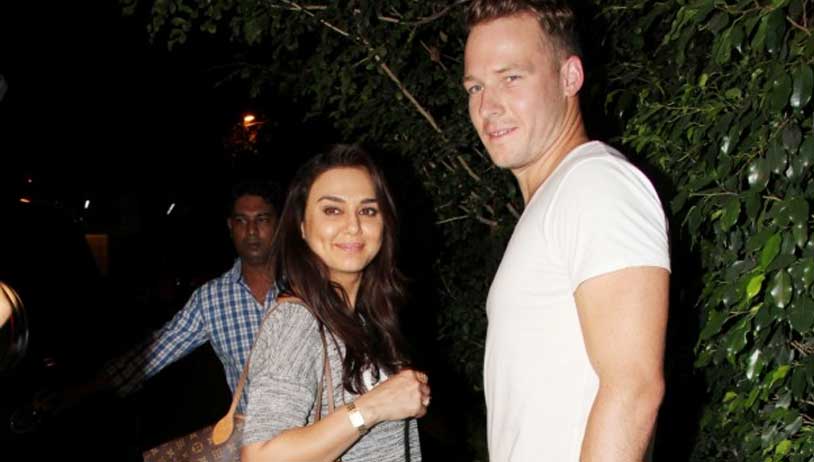 Preity Zinta and Gene Goodenough
