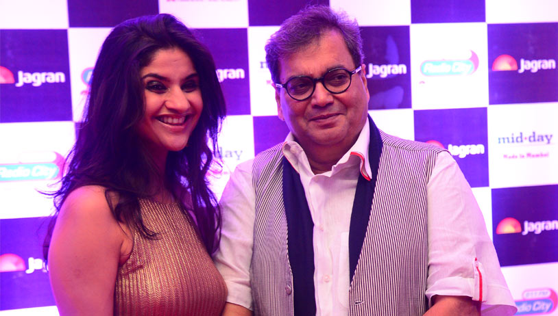 RJ Archana with Subhash Ghai