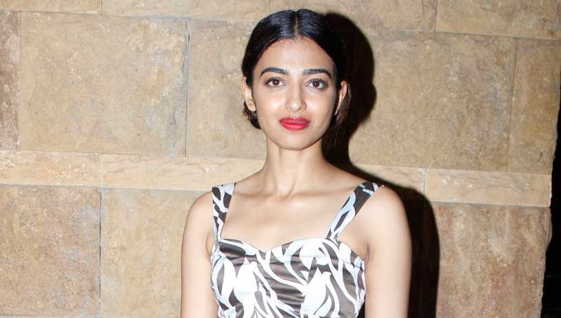 Spotted: Radhika Apte at Phobia Press Meet