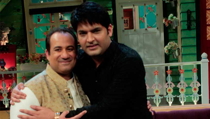 Snapped: Rahat Fateh Ali Khan on the sets of The Kapil Sharma Show