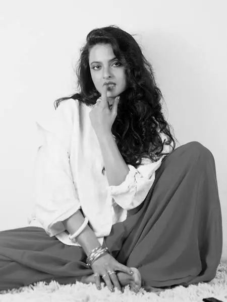Better known by her mononymous stage name Rekha, the actress` real name is Bhanurekha Ganesan