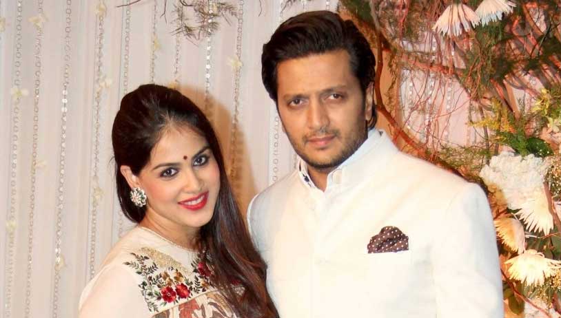 Genelia Deshmukh and Riteish Deshmukh