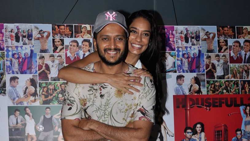 Ritiesh and Lisa get goofy at Housefull 3 Press Meet