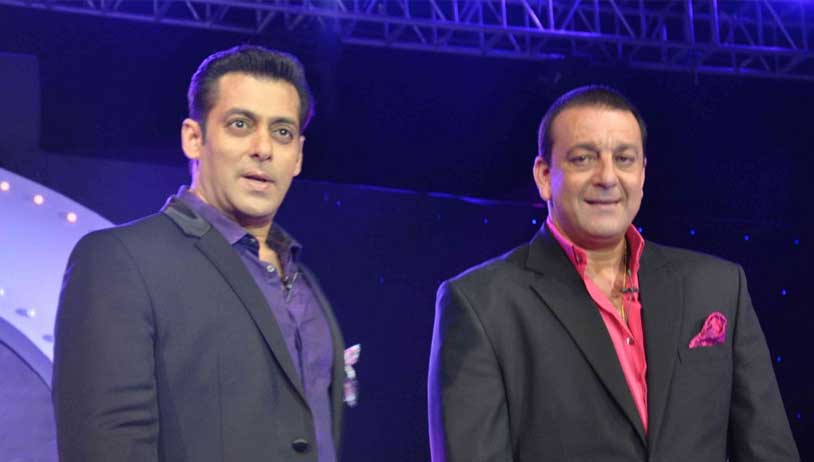 Salman Khan and Sanjay Dutt