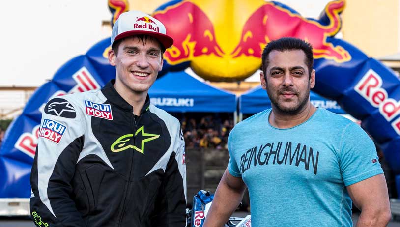 Snapped: Salman Khan at the Suzuki Gixxer Day