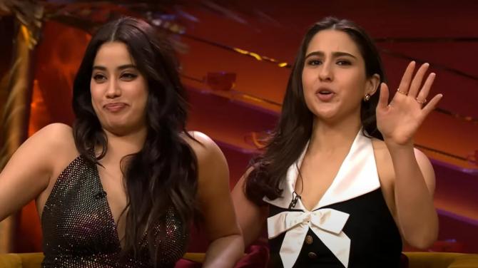 Koffee With Karan Ep2: 3 Shocking Revelations By Sara Ali Khan And Janhvi Kapoor