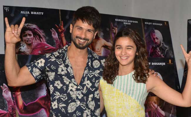 Shahid Kapoor and Alia Bhatt