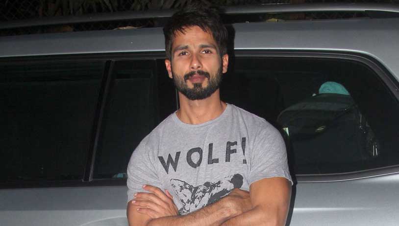Spotted: Shahid Kapoor promotes Udta Punjab