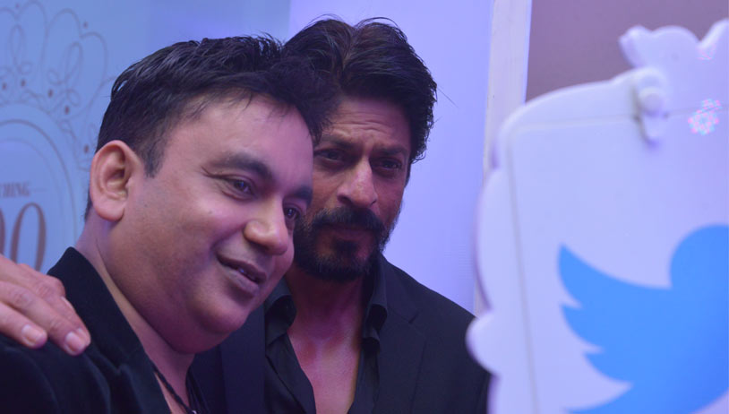 Shailesh Gupta and Shah Rukh Khan