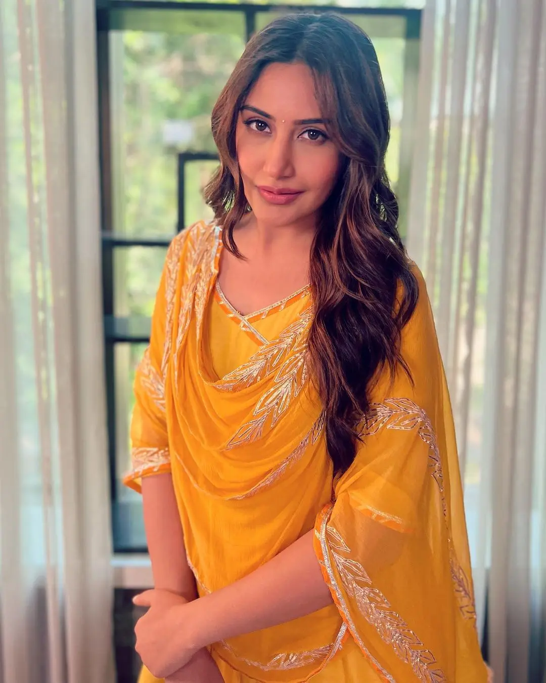 Surbhi Chandna is a popular actress recognized for her roles in shows like `Ishqbaaaz` and `Sanjivani.`