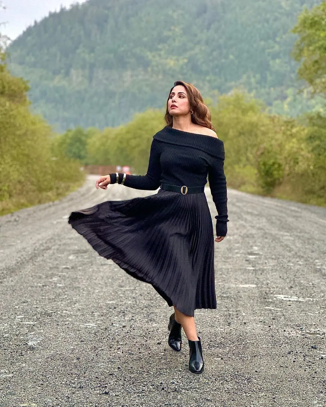 Hina has successfully expanded her career from TV to films and web series, and is widely recognized for her fashion-forward style