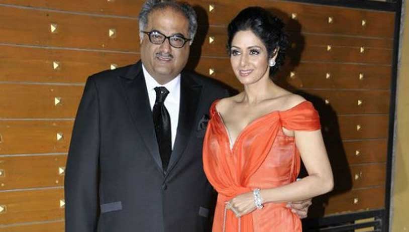 Sridevi and Boney Kapoor